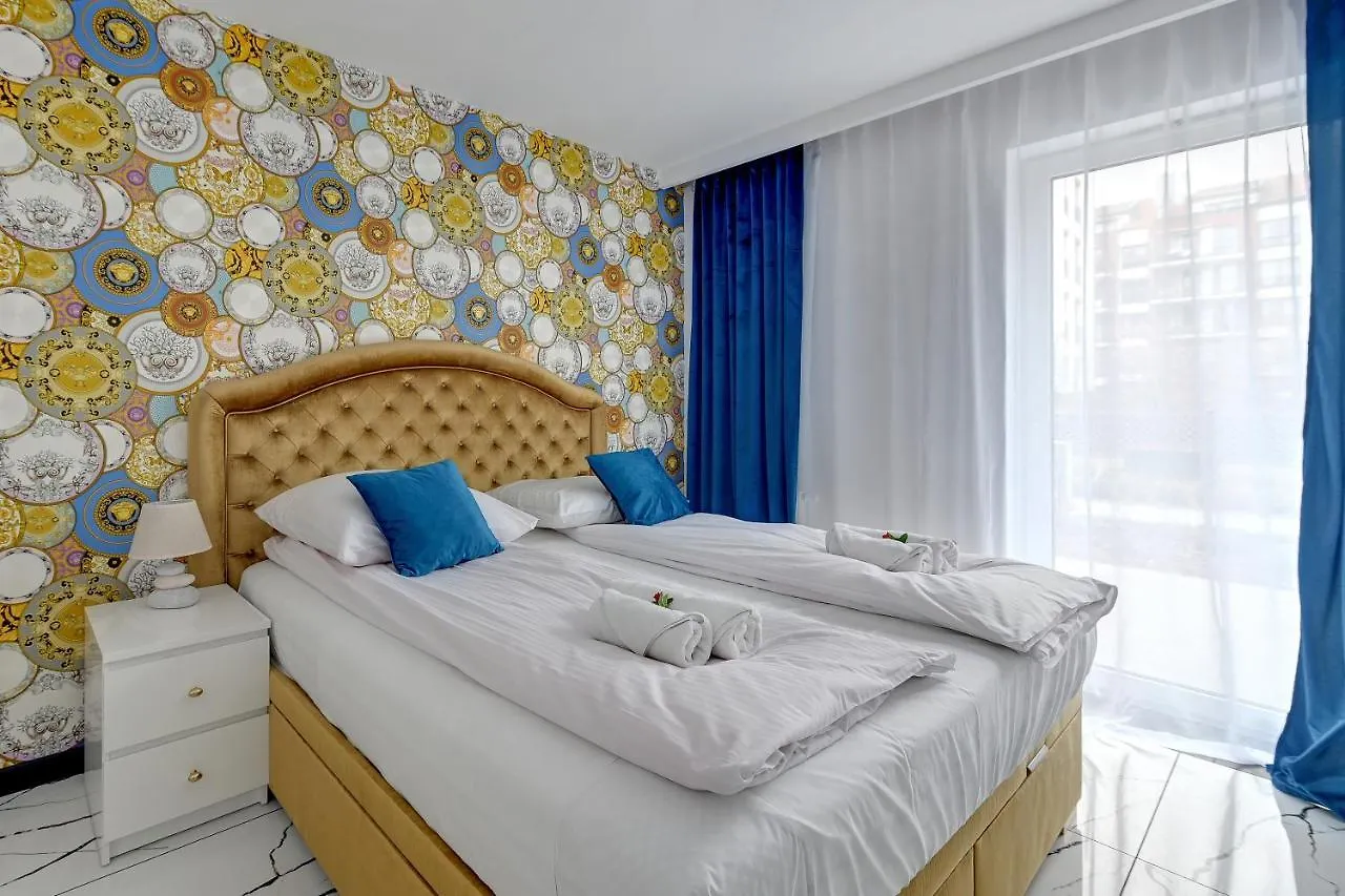 公寓 Wave Apartments-Gold Exclusive 格但斯克